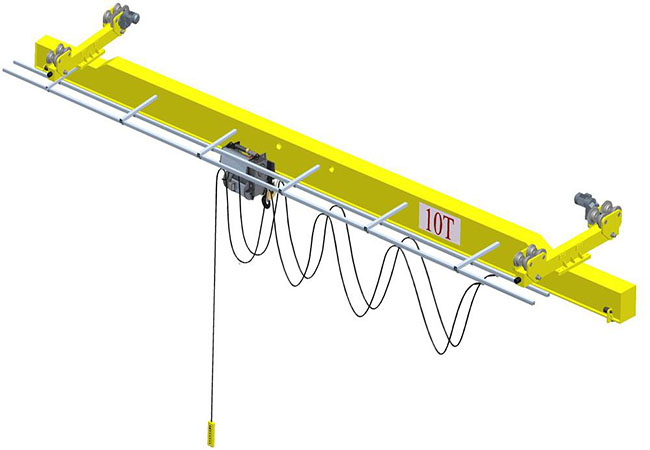 Ühe käiguvahetuse piduriseade Crane.jpg Single Girder Beam Suspension Overhead Crane.jpg