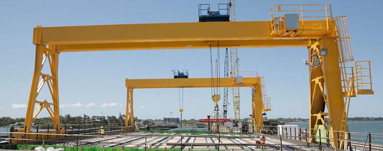 DBox Tüüp Double Girder Electric Trolley Gantry Crane, 10T, 20T, 50T, CE, SGS, ISO sertifitseeritud Box Type Double Girder Electric Trolley Gantry Crane,10T,20T,50T,with CE,SGS,ISO Certified